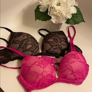 VS Push Up , PINK Still available. Black SOLD